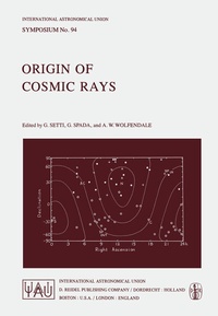 Enlarge image Cover: Origin of Cosmic Rays - Kluwer Academic Publishers