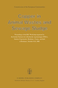 Abbildung von: Copper in Animal Wastes and Sewage Sludge - Kluwer Academic Publishers