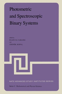 Enlarge image Cover: Photometric and Spectroscopic Binary Systems - Springer