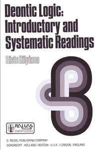 Enlarge image Cover: Deontic Logic: Introductory and Systematic Readings - Kluwer Academic Publishers