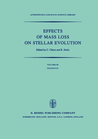 Enlarge image Cover: Effects of Mass Loss on Stellar Evolution - Springer