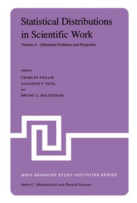 Enlarge image Cover: Statistical Distributions in Scientific Work - Kluwer Academic Publishers