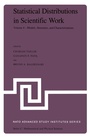 Cover: Statistical Distributions in Scientific Work - Springer