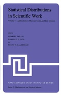 Cover: Statistical Distributions in Scientific Work - Springer