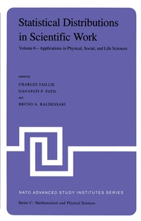 Enlarge image Cover: Statistical Distributions in Scientific Work - Springer