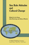 Cover: Sex Role Attitudes and Cultural Change - Kluwer Academic Publishers