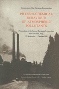 Cover: Physico-Chemical Behaviour of Atmospheric Pollutants - Springer