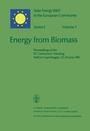Cover: Energy from Biomass - Springer