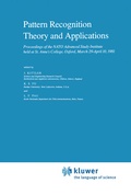 Cover: Pattern Recognition Theory and Applications - Springer