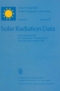 Cover: Solar Radiation Data - Springer
