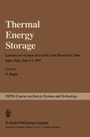 Cover: Thermal Energy Storage - Kluwer Academic Publishers