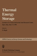Cover: Thermal Energy Storage - Kluwer Academic Publishers