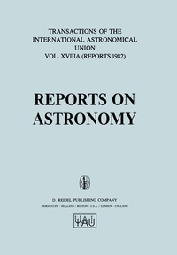 Abbildung von: Reports on Astronomy - Kluwer Academic Publishers
