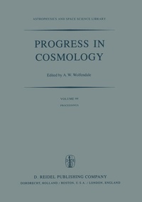 Enlarge image Cover: Progress in Cosmology - Springer