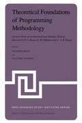 Cover: Theoretical Foundations of Programming Methodology - Kluwer Academic Publishers