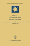Cover: Fourth E.C. Photovoltaic Solar Energy Conference - Kluwer Academic Publishers