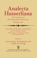 Cover: Foundations of Morality, Human Rights, and the Human Sciences - Springer