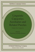 Cover: Linguistic Categories: Auxiliaries and Related Puzzles - Kluwer Academic Publishers
