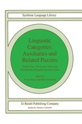 Cover: Linguistic Categories: Auxiliaries and Related Puzzles - Springer