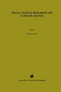 Enlarge image Cover: Social Science Research and Climate Change - Springer