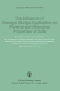 Cover: The Influence of Sewage Sludge Application on Physical and Biological Properties of Soils - Springer