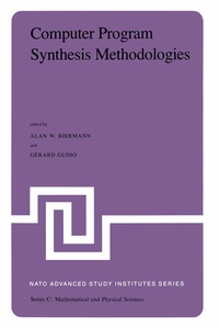 Enlarge image Cover: Computer Program Synthesis Methodologies - Springer