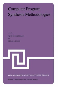 Enlarge image Cover: Computer Program Synthesis Methodologies - Springer
