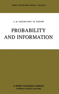 Abbildung von: Probability and Information - Kluwer Academic Publishers