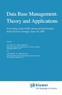 Cover: Data Base Management: Theory and Applications - Springer