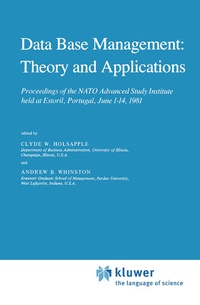 Enlarge image Cover: Data Base Management: Theory and Applications - Springer
