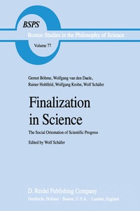 Enlarge image Cover: Finalization in Science - Springer