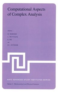 Abbildung von: Computational Aspects of Complex Analysis - Kluwer Academic Publishers