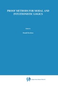 Cover: Proof Methods for Modal and Intuitionistic Logics - Kluwer Academic Publishers