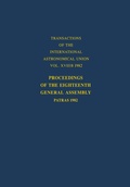 Cover: Proceedings of the Eighteenth General Assembly - Springer