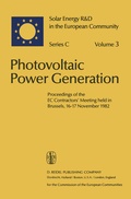 Cover: Photovoltaic Power Generation - Springer