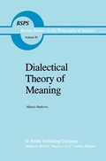 Cover: Dialectical Theory of Meaning - Kluwer Academic Publishers