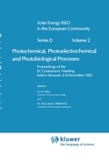 Cover: Photochemical, Photoelectrochemical and Photobiological Processes, Vol.2 - Kluwer Academic Publishers