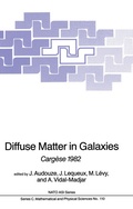 Cover: Diffuse Matter in Galaxies - Springer