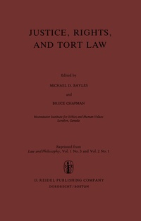 Enlarge image Cover: Justice, Rights, and Tort Law - Springer