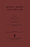 Cover: Justice, Rights, and Tort Law - Springer