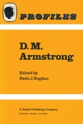 Cover: D.M. Armstrong - Kluwer Academic Publishers