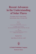Cover: Recent Advances in the Understanding of Solar Flares - Springer