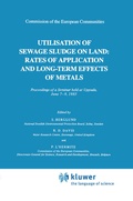 Bild: Utilization of Sewage Sludge on Land: Rates of Application and Long-Term Effects of Metals - Kluwer Academic Publishers