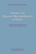 Cover: Analysis of Organic Micropollutants in Water - Springer
