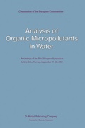 Cover: Analysis of Organic Micropollutants in Water - Springer