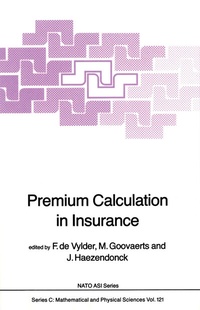 Enlarge image Cover: Premium Calculation in Insurance - Springer