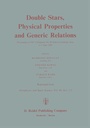 Cover: Double Stars, Physical Properties and Generic Relations - Kluwer Academic Publishers