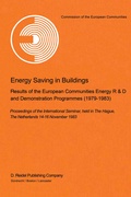 Cover: Energy Saving in Buildings - Springer