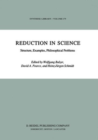 Enlarge image Cover: Reduction in Science - Kluwer Academic Publishers