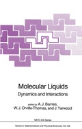 Cover: Molecular Liquids - Kluwer Academic Publishers